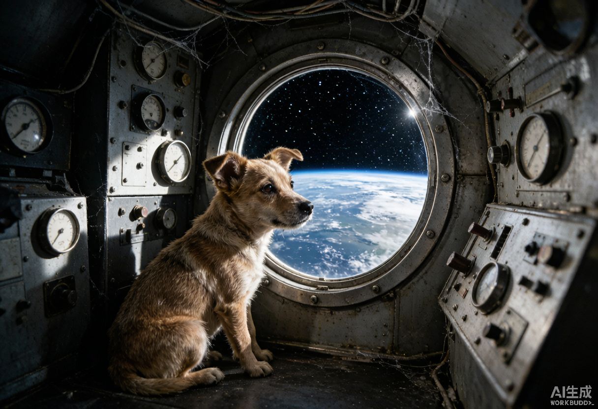 历史上的名犬 苏联太空犬莱卡