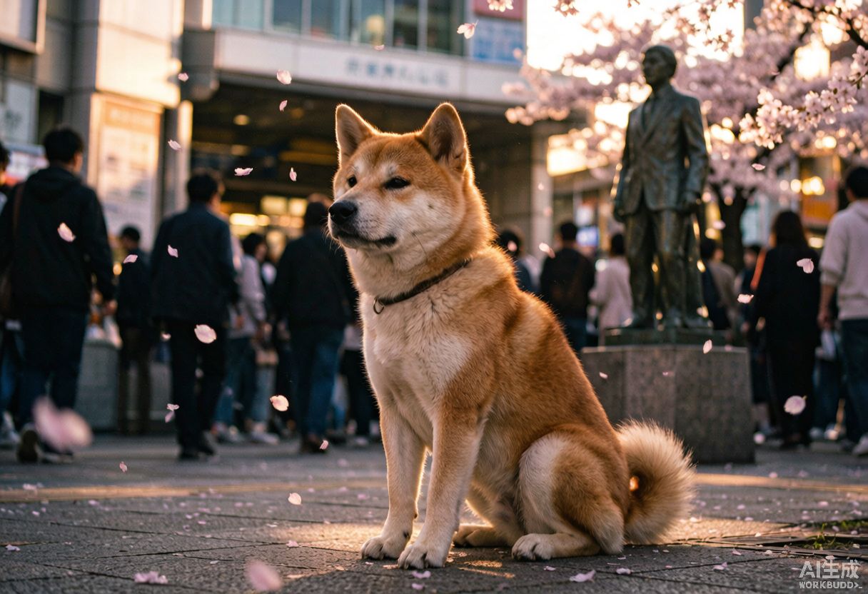历史上的名犬 忠犬八公原型