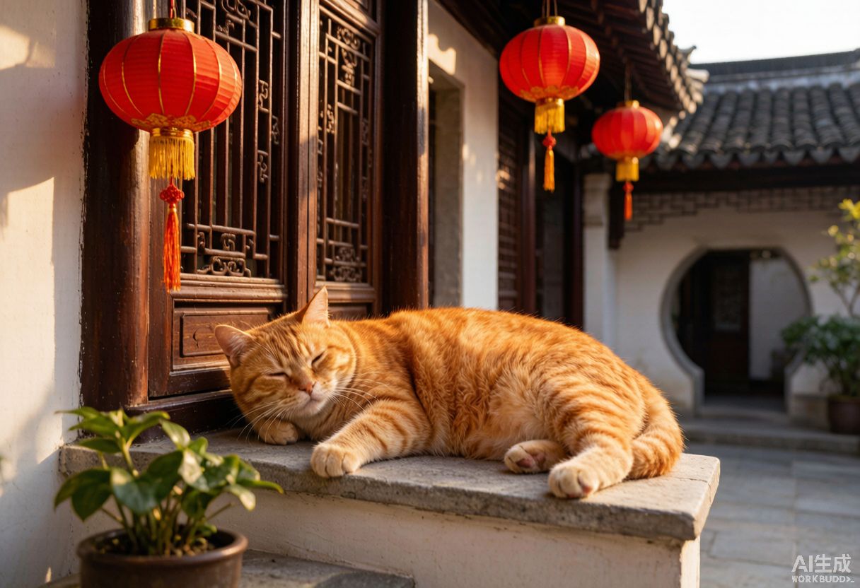 中华名猫与品种图鉴 橘猫的"胖福"基因