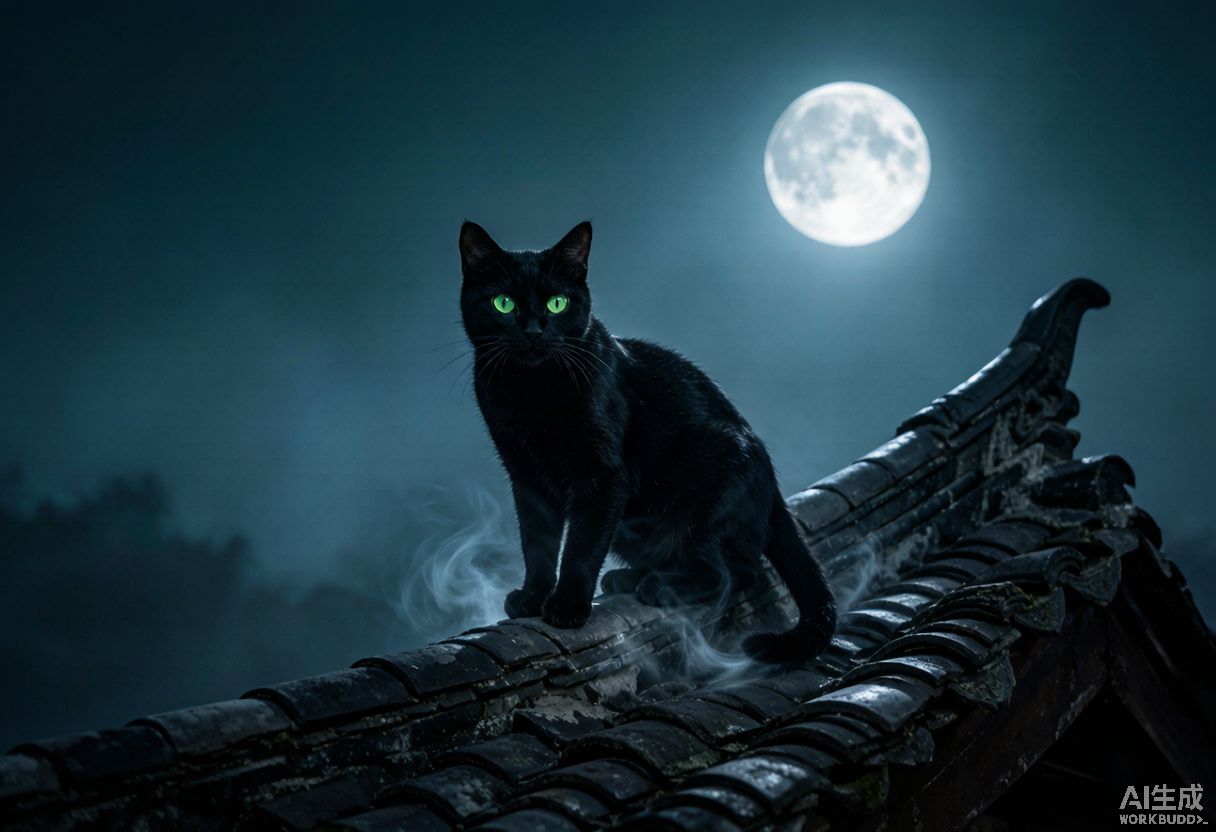 中华名猫与品种图鉴 玄猫（黑猫）与中国民俗