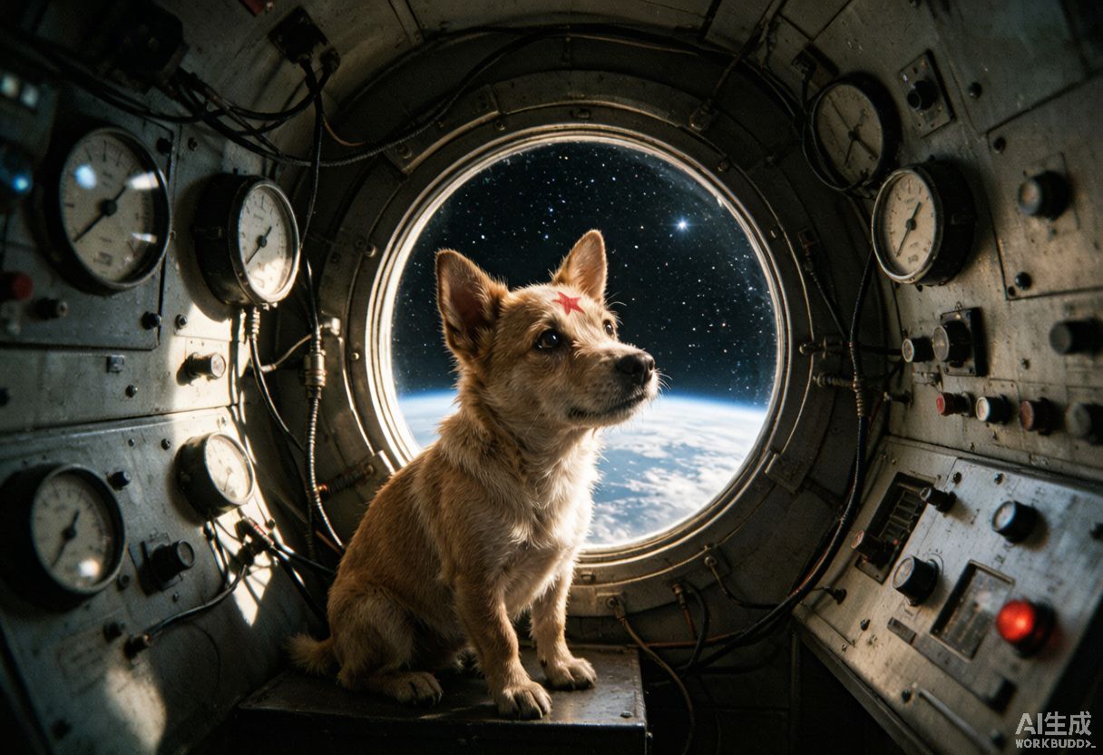 历史大事件中的狗狗 苏联太空犬莱卡