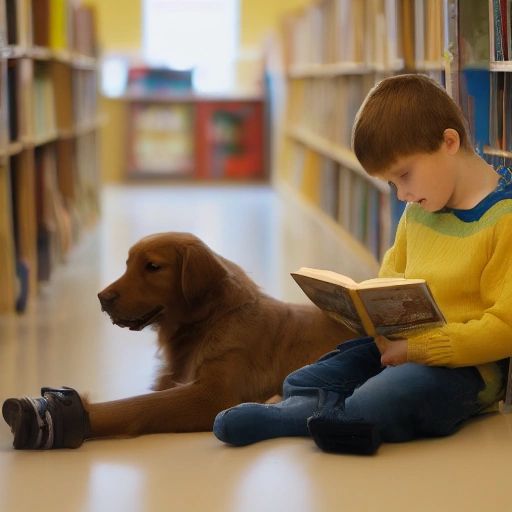功勋犬与治愈犬 阅读犬与校园抚慰犬——图书馆里的毛绒老师