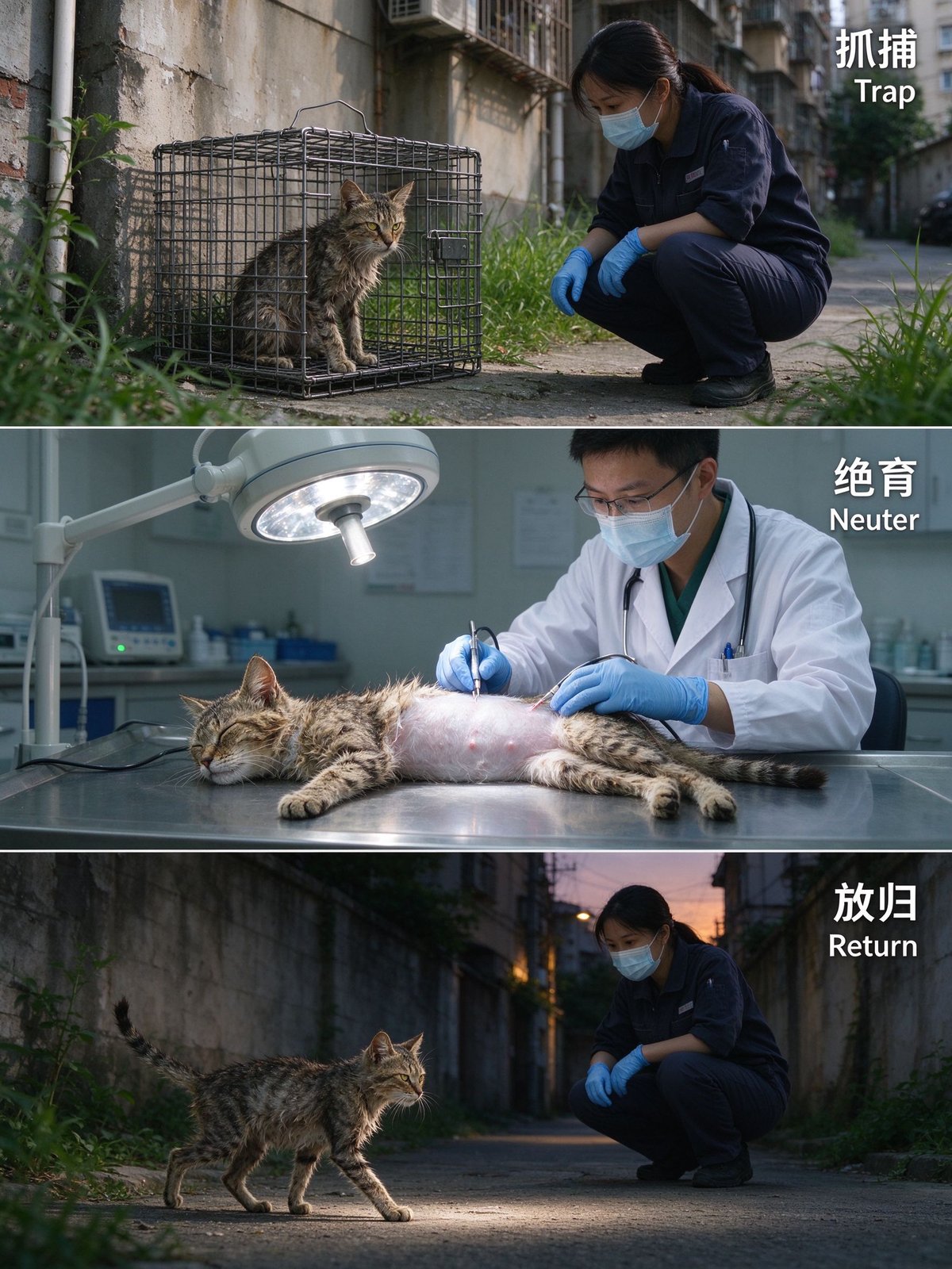 TNR与流浪猫管理 什么是TNR