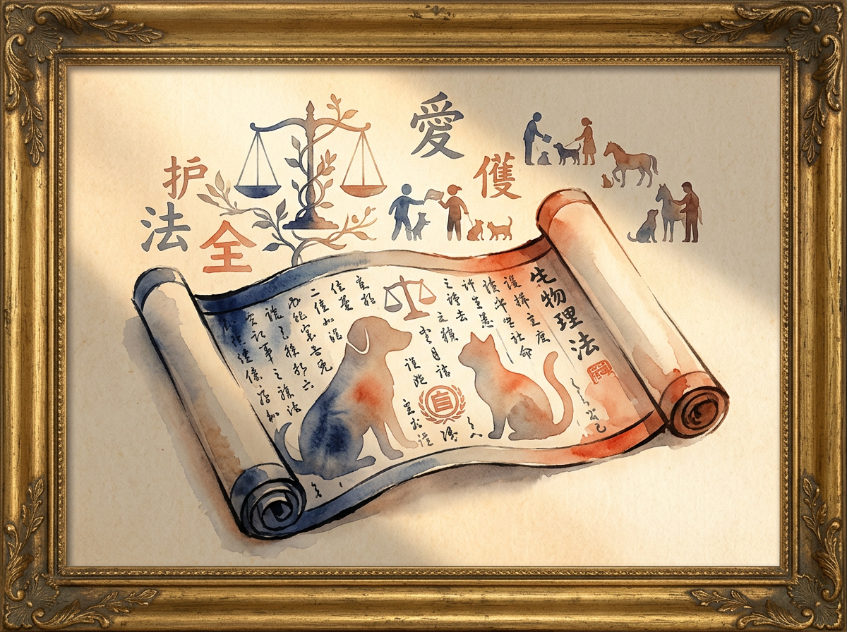 法律法规与动物权益 封面