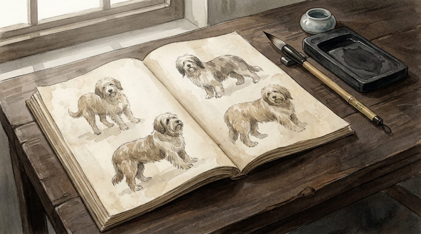 诗词书画中的犬 《相犬经》与古代中国的"犬学问"