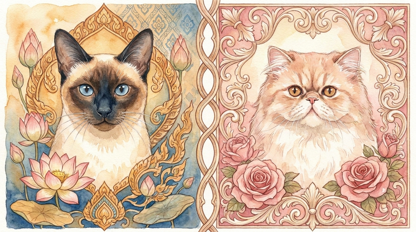 猫的品种演进史 东方 vs 西方猫：两种审美、两种历史